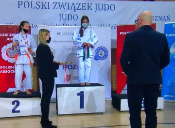 Powiększ obraz: Nasza Absolwentka Mistrzynią Polski w Judo! 
